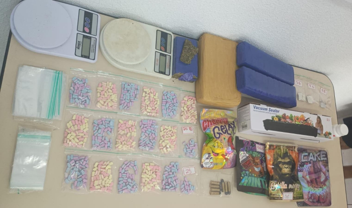 Polícia Militar desarticula ponto de drogas e munições em Tubarão